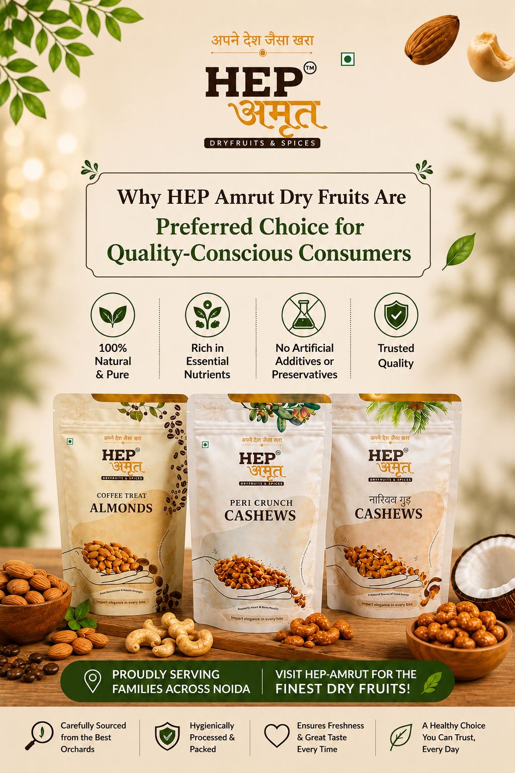 Why HEP Amrut Dry Fruits Are Becoming the Preferred Choice for Quality-Conscious Consumers