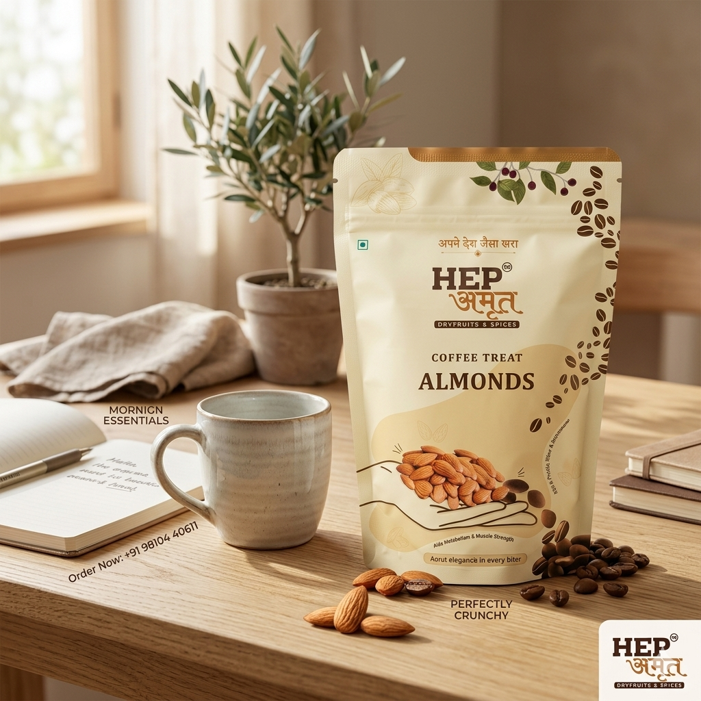 ☕✨ Not Just Almonds… It’s a Coffee Experience