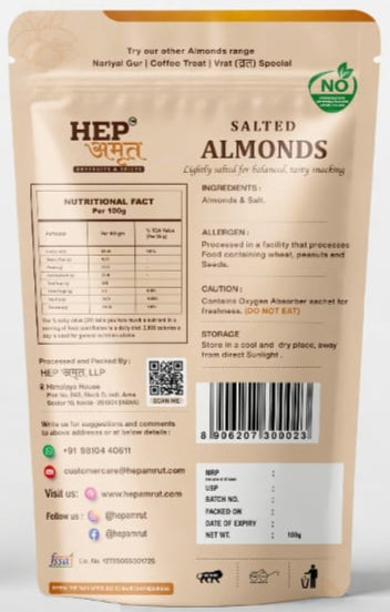 Salted Almonds