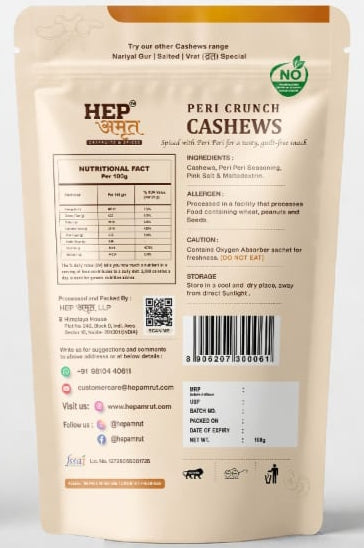 Peri Crunch Cashews