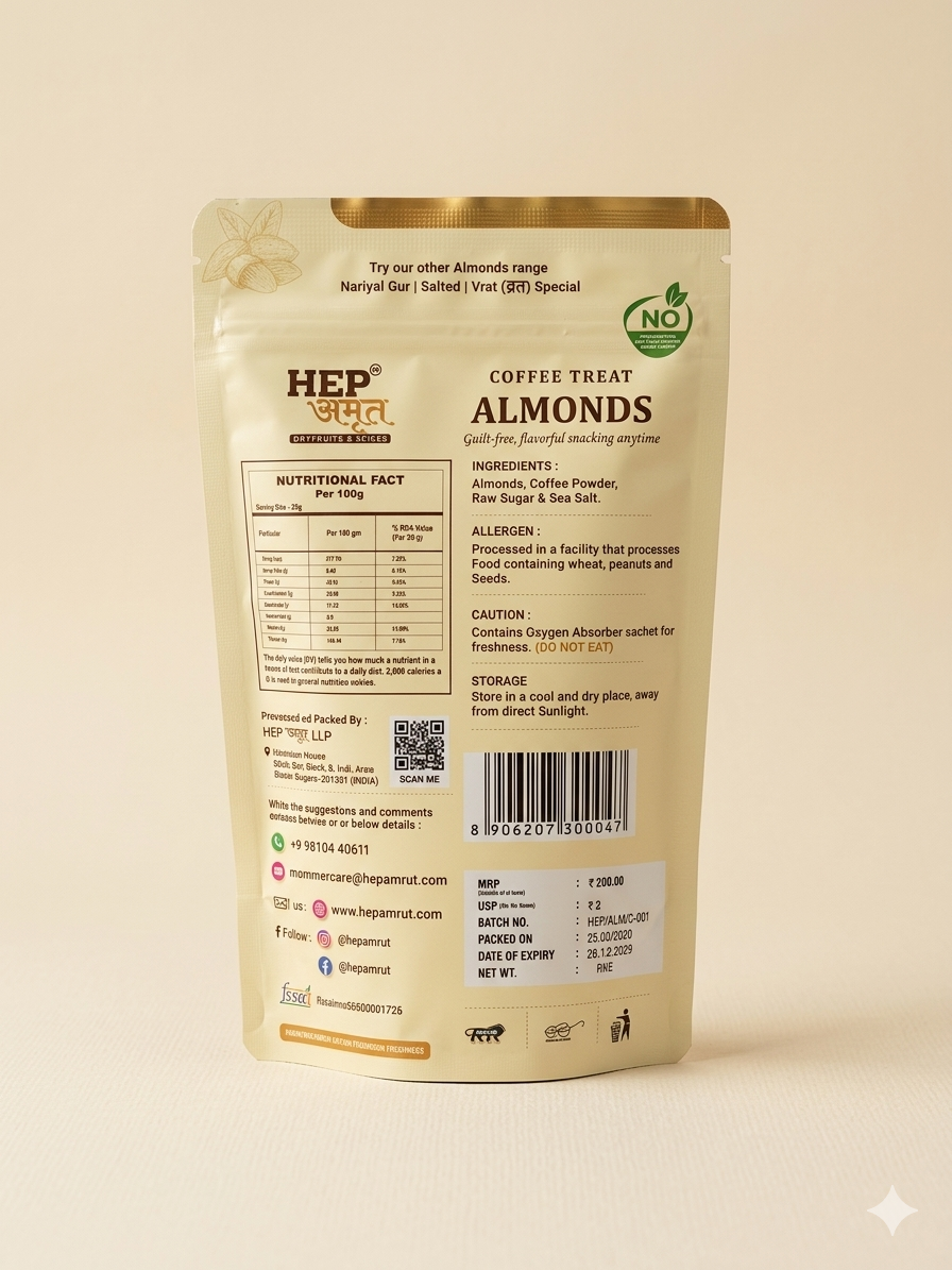 Coffee Treat Almonds