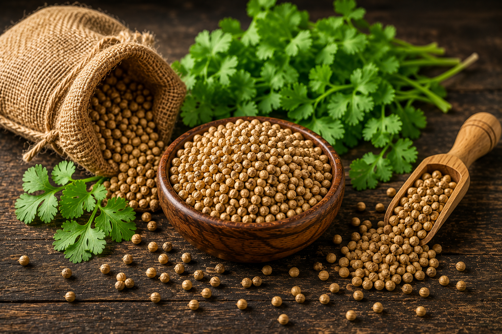 Coriander Seeds (Dhania Sabut)