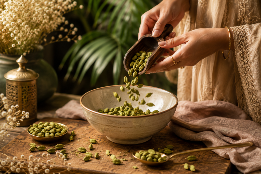 Hari Elaichi (Green Cardamom)