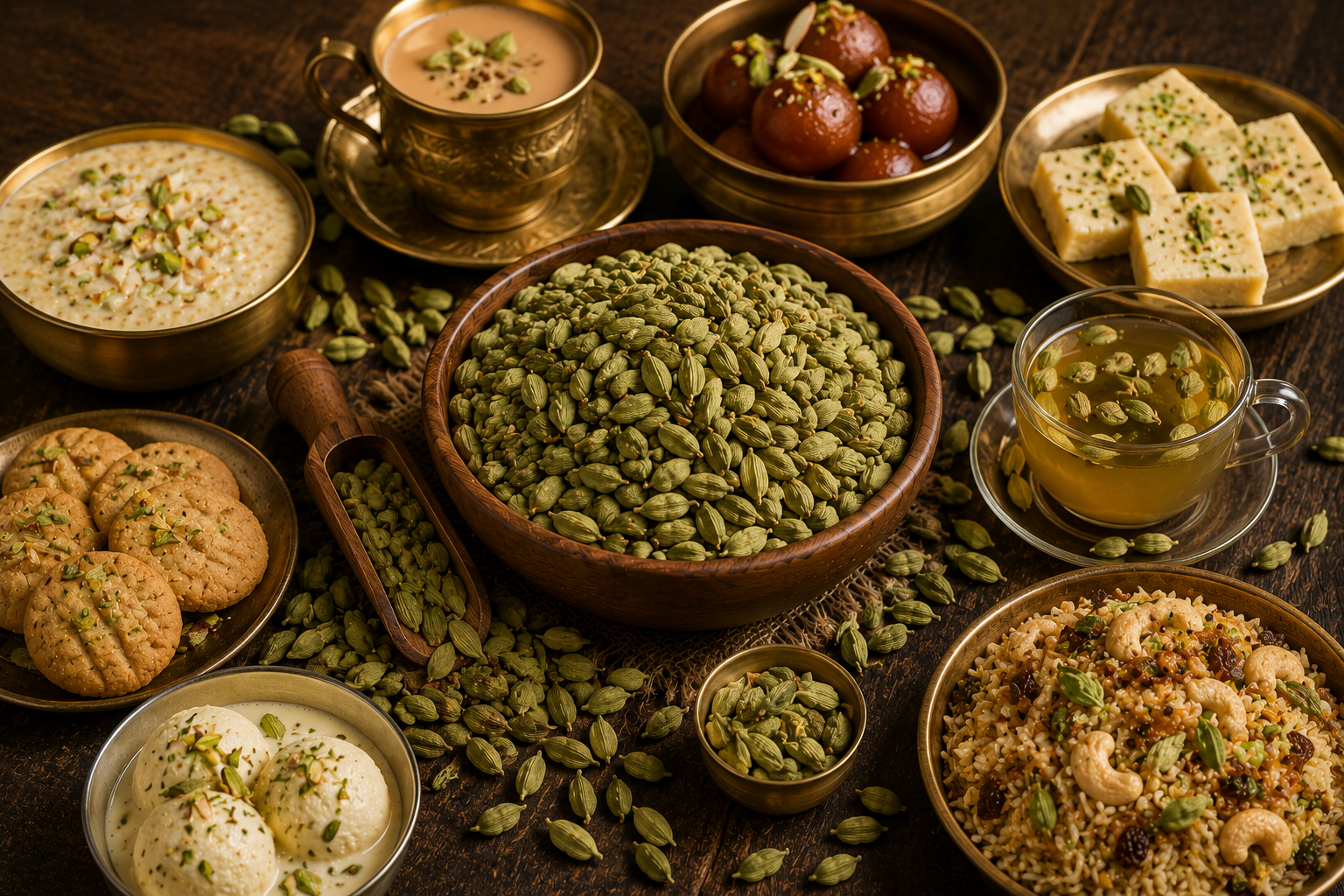 Hari Elaichi (Green Cardamom)