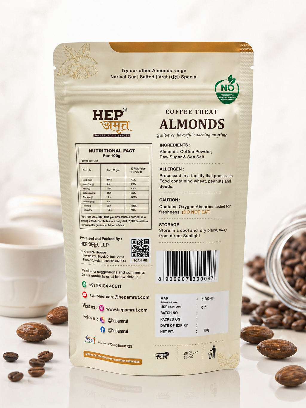 Coffee Treat Almonds