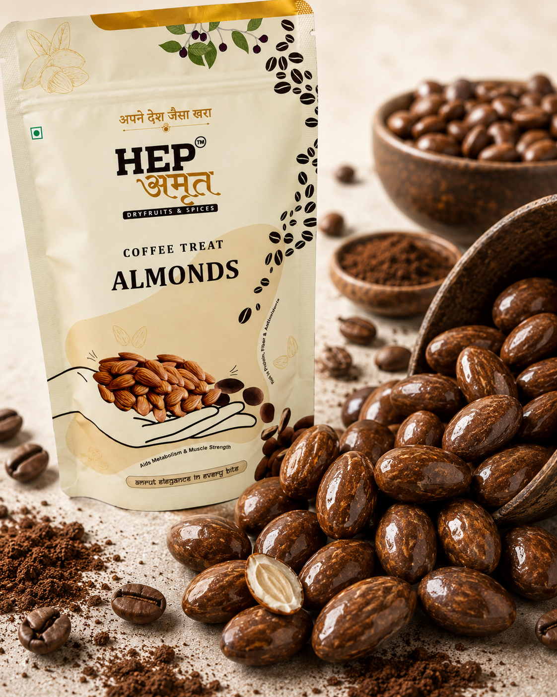 Coffee Treat Almonds