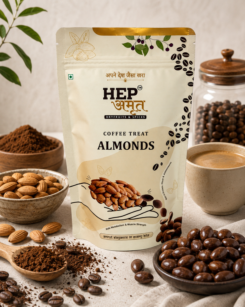 Coffee Treat Almonds