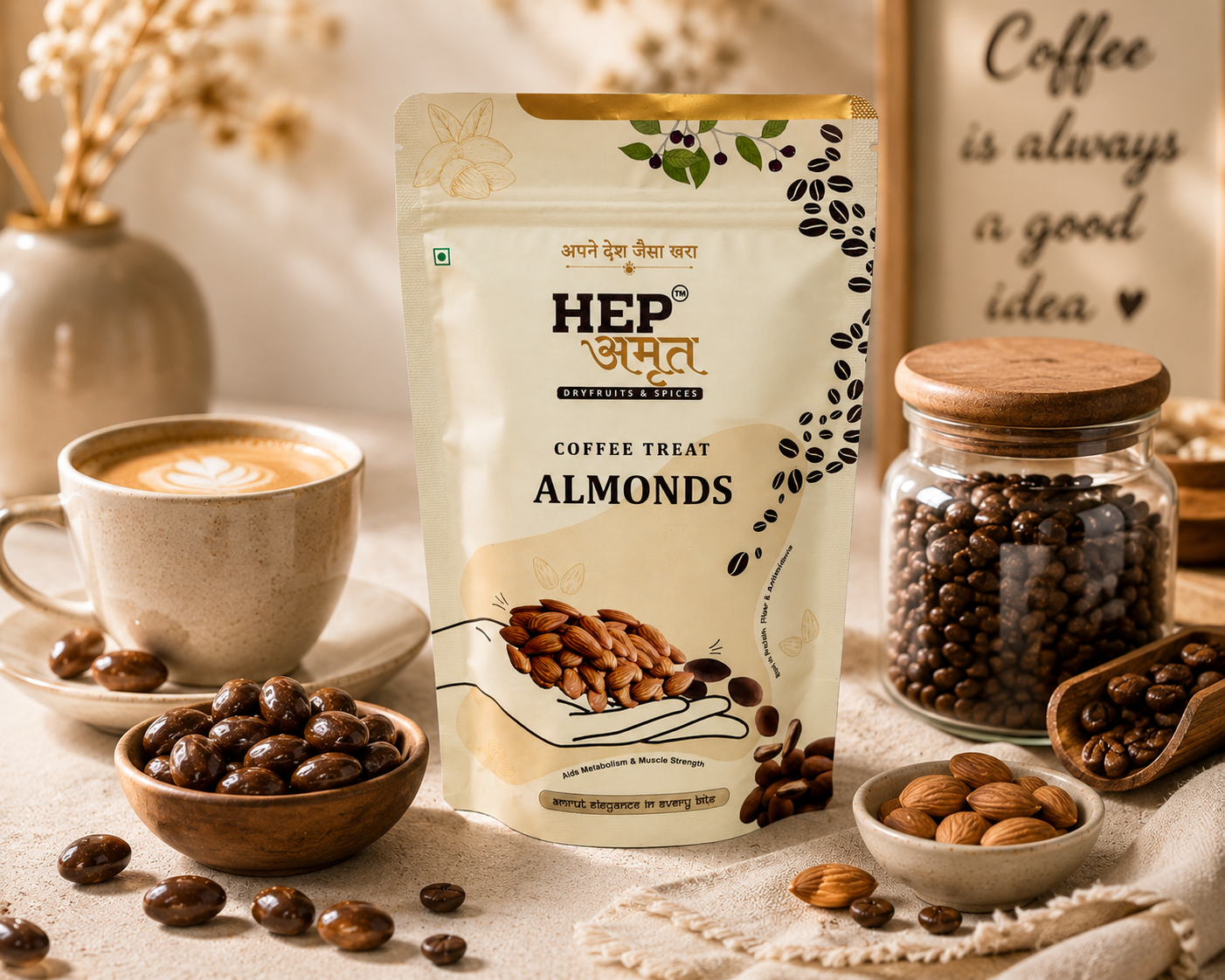 Coffee Treat Almonds