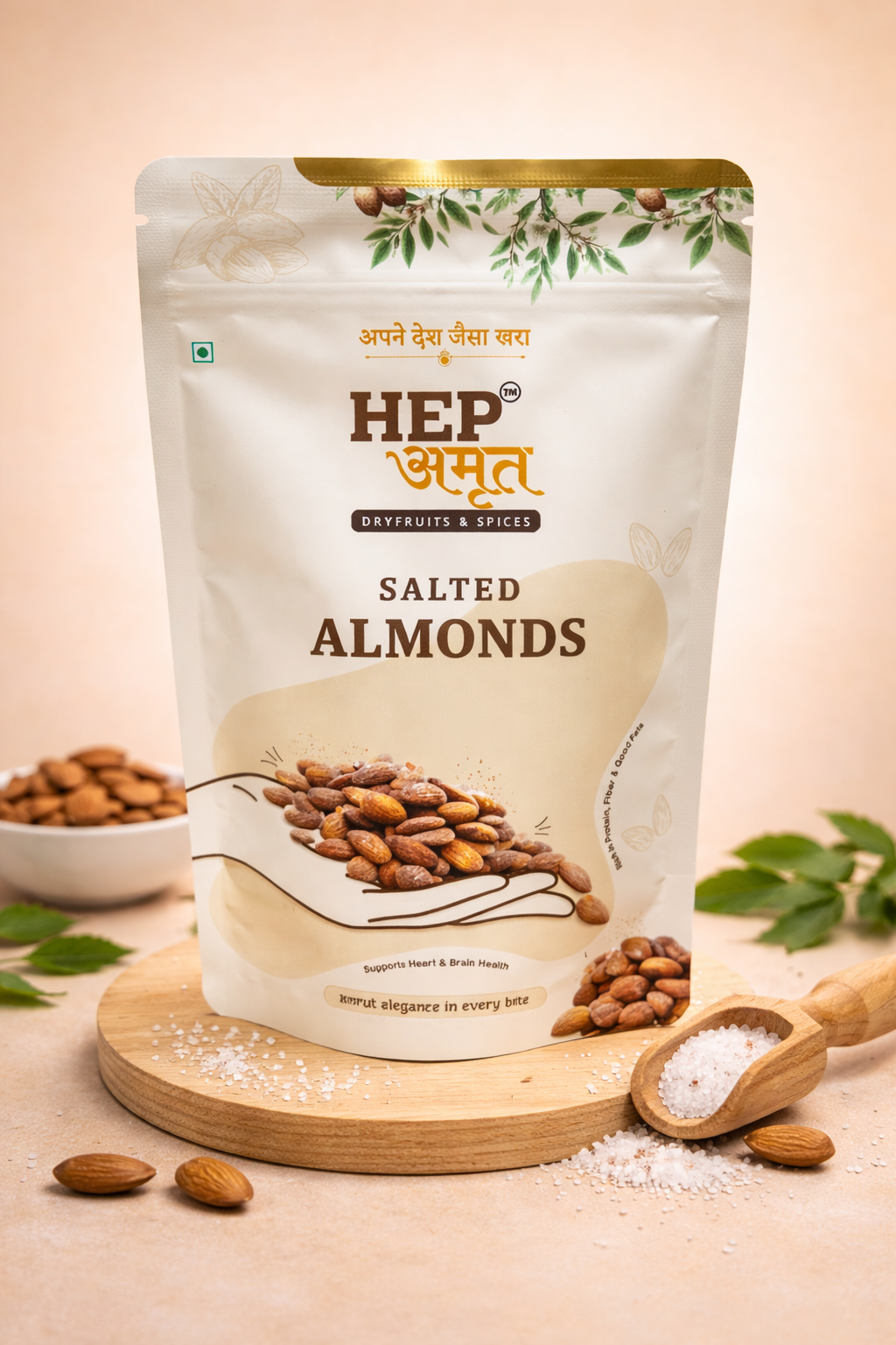 Salted Almonds