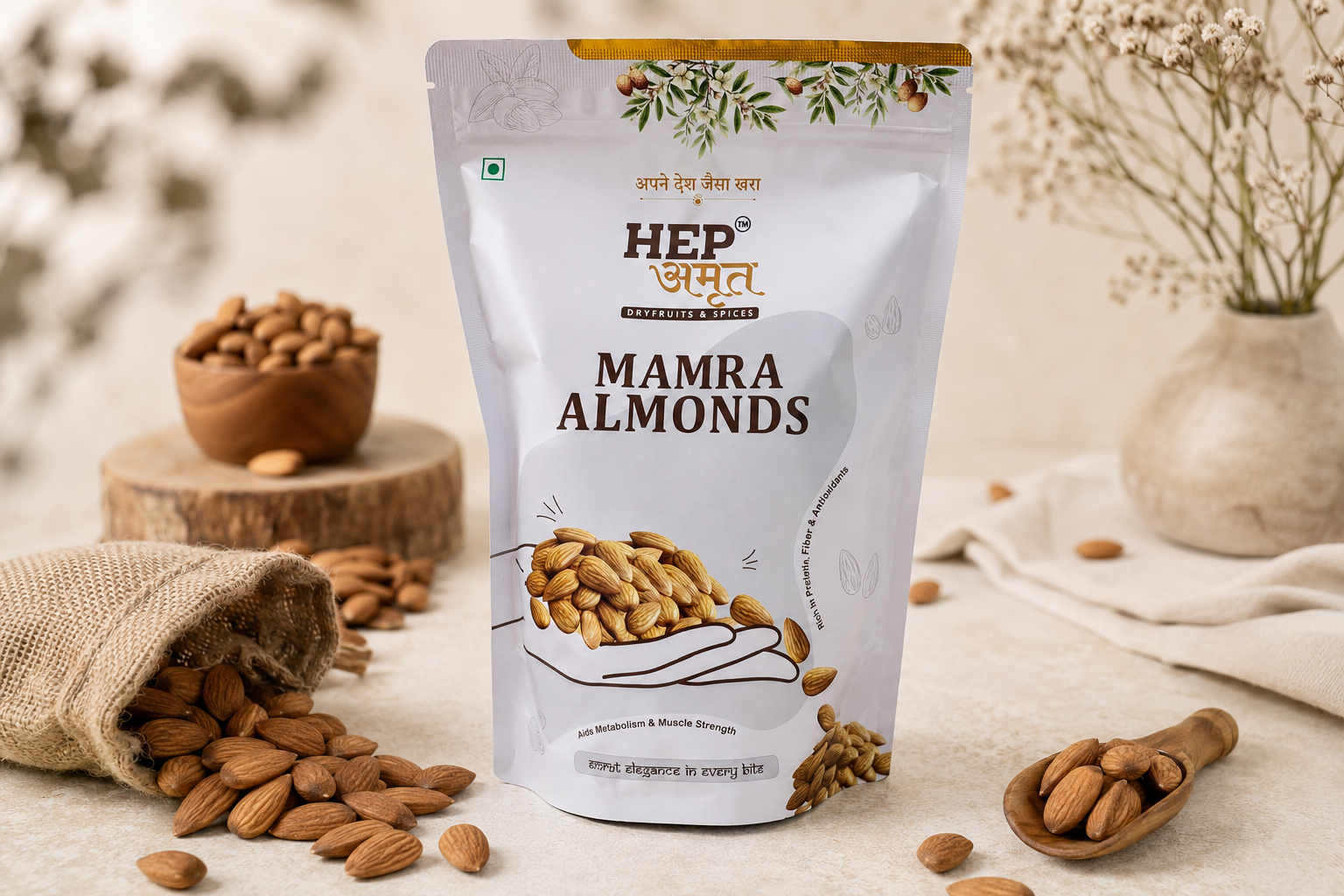 Premium Quality Mamra Almonds