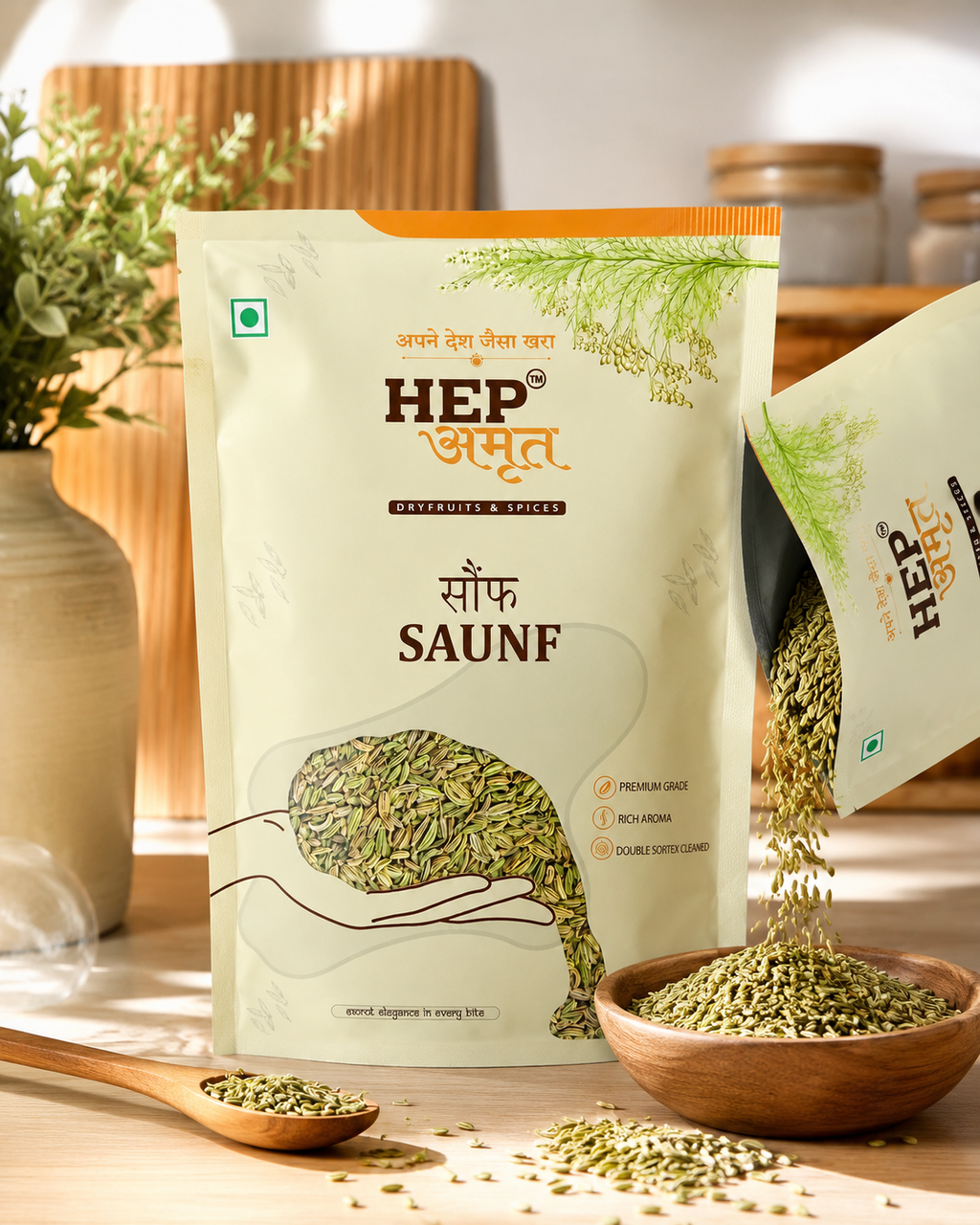 Saunf (Fennel Seeds)