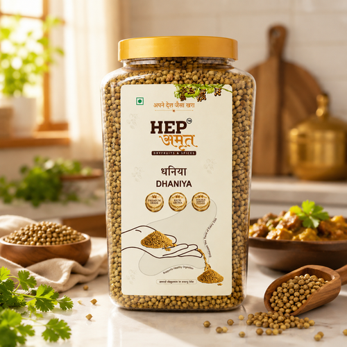 Coriander Seeds (Dhania Sabut) - 400 gm