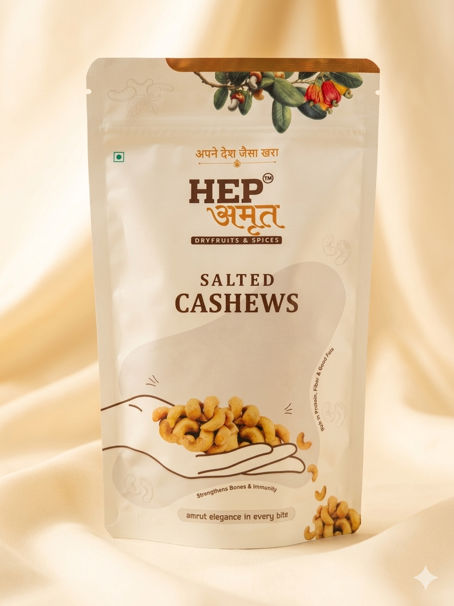 HEP Amrut Salted Cashews Online in India 